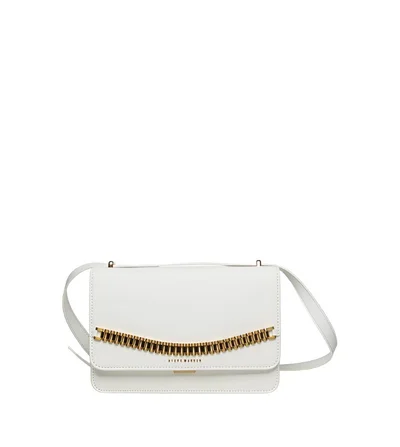 STEVE MADDEN Steve madden instant white/gold handbag